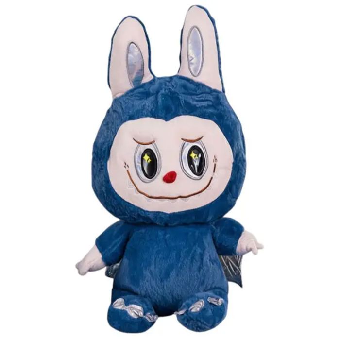 М'яка іграшка-плед, подушка 3 в 1 Labubu Brown Dragon плед в іграшці дитячий плед іграшка Лабубу Синій 520-29BL