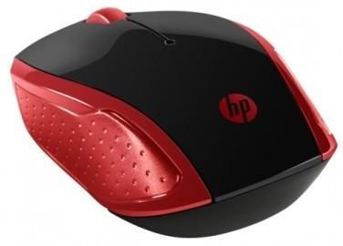 Мышь HP 200, WL, красный