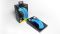 Миша Xtrfy M4, USB-A, RGB, Miami Blue
