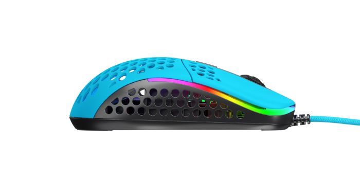 Миша Xtrfy M42, USB-A, RGB, Miami Blue
