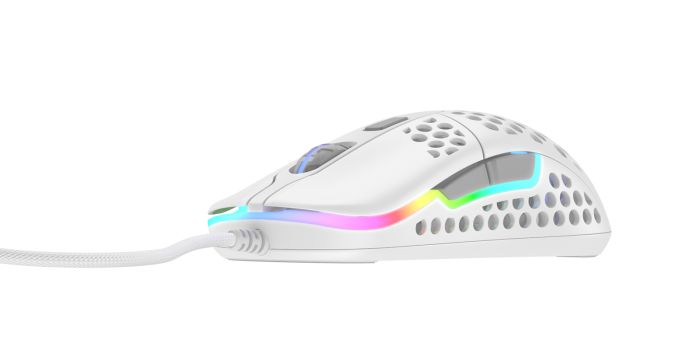 Миша Xtrfy M42, USB-A, RGB,  білий