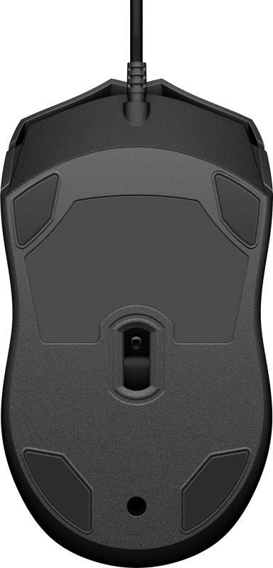 Миша HP 100, USB-A, чорний