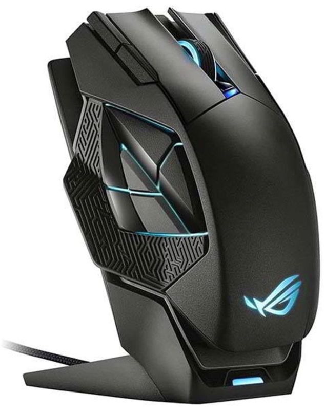 Миша ASUS ROG Spatha X, RGB, USB-A/WL, чорний