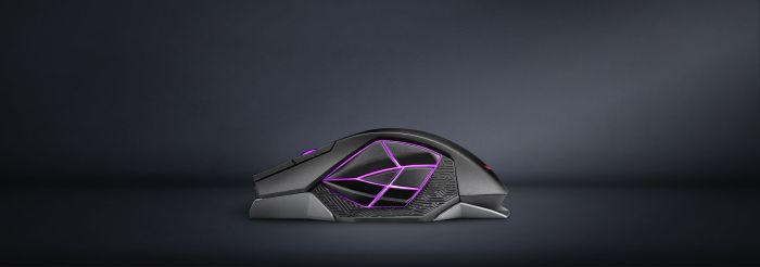 Миша ASUS ROG Spatha X, RGB, USB-A/WL, чорний