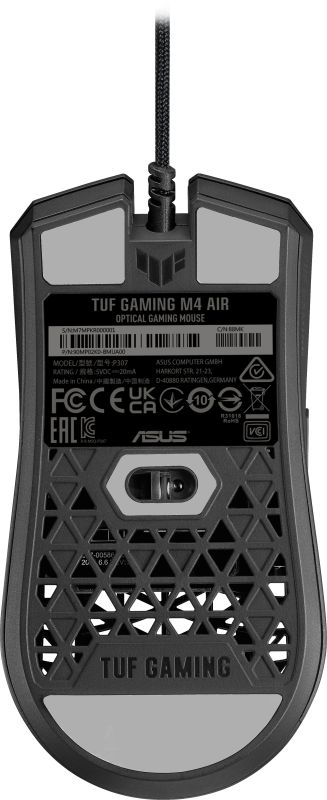 ASUS Mouse TUF M4 Air Shell, USB-A, black