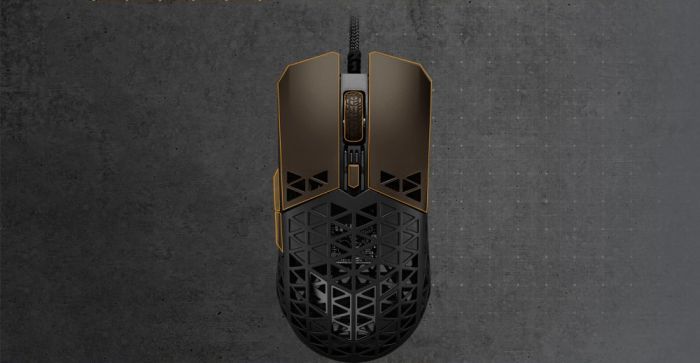 ASUS Mouse TUF M4 Air Shell, USB-A, black