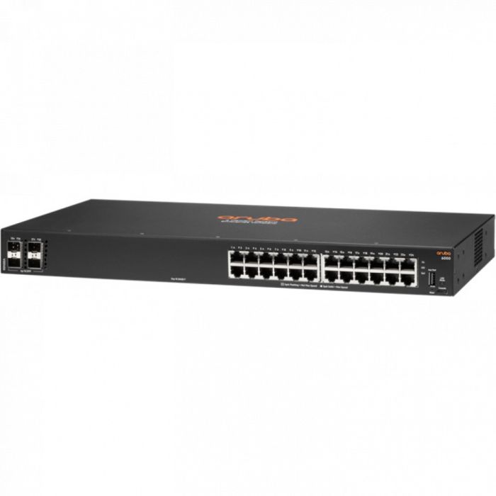 HPE Aruba 6000, 24xGE, 4xGE SFP Ports, LT Warranty