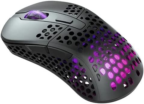 Mouse Xtrfy M42, WL/USB-A, RGB, Чорний