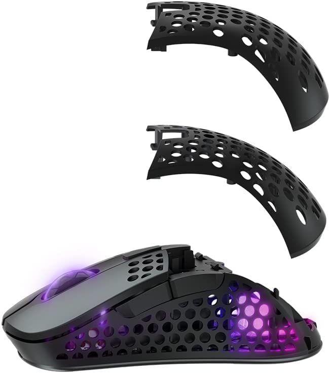 Mouse Xtrfy M42, WL/USB-A, RGB, Чорний