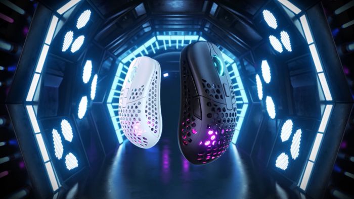 Mouse Xtrfy M42, WL/USB-A, RGB, Чорний