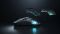 Mouse Xtrfy M42, WL/USB-A, RGB, Чорний
