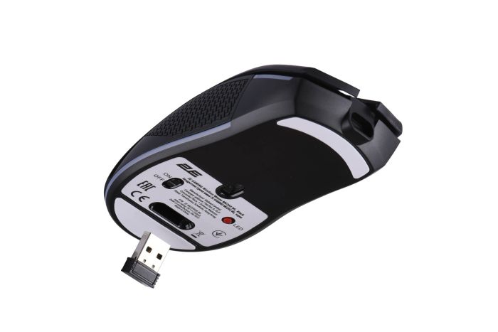 Миша 2E GAMING MG350 WL, RGB, USB-A/WL, чорний