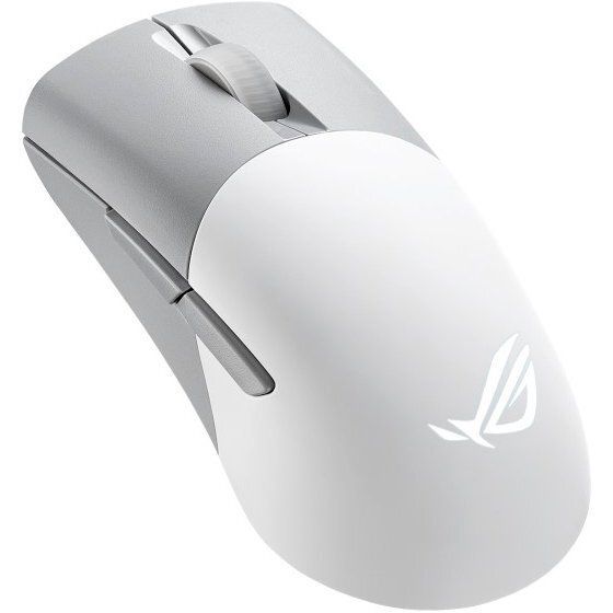 ASUS Mouse ROG Keris AimPoint, RGB, USB-A/WL/BT, white