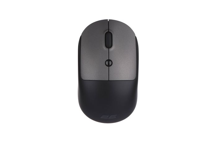 Мышь 2E MF218 Silent, WL/BT, чёрно-серый