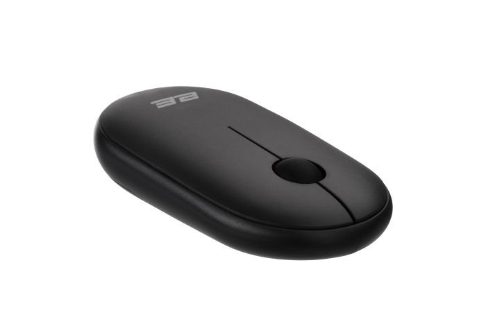 Мышь 2E MF300 Silent, WL/BT, графитово-чёрный