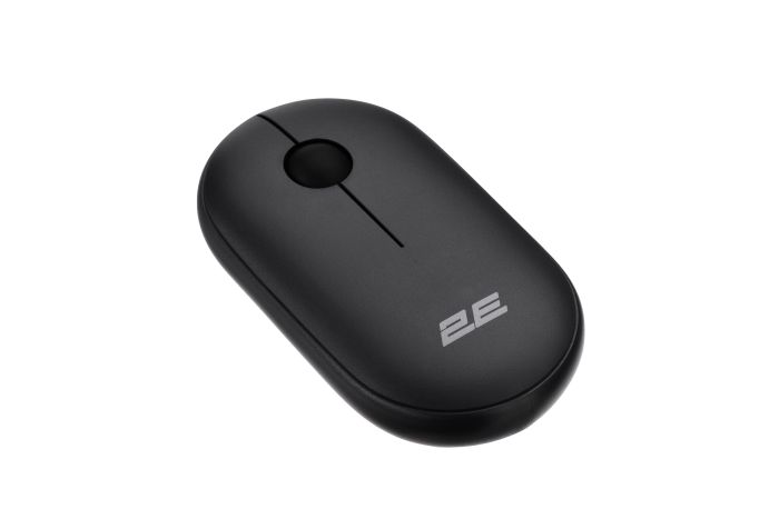 Мышь 2E MF300 Silent, WL/BT, графитово-чёрный