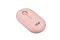 Миша 2E MF300 Silent, WL/BT, рожевий