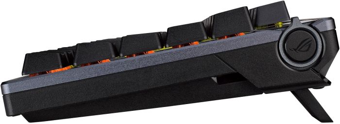 Клавіатура механічна ASUS ROG Azoth, 81key, NX Red, USB-A/WL/BT, EN, RGB, чорний