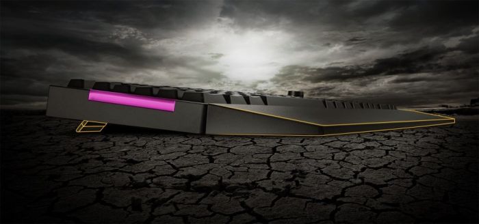 Клавіатура мембранна ASUS TUF Gaming K1, 104key, USB-A, EN/UK, RGB, чорний