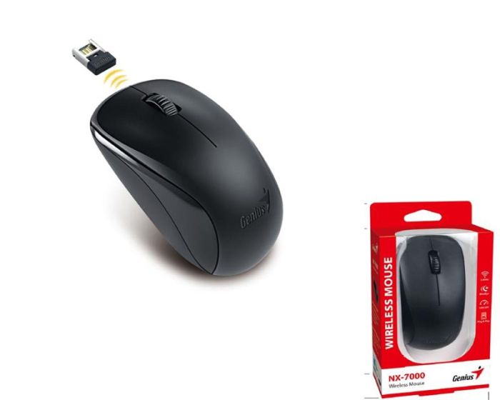 Миша Genius NX-7000, WL, чорний