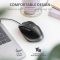 Mouse Trust Fyda Comfortable ECO, USB-A, Чорно-сірий