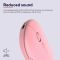 Mouse Trust Puck Rechargeable,  Ultra-Thin,  BT/WL,  Silent, Рожевий