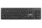 Клавіатура мембранна 2E KS260 106key, WL, EN/UK, чорний