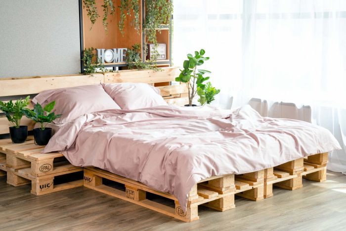 КПБ 1,5сп ARDESTO Gloria Luxe, підковдра 160х220см, простирадло 160х220см, наволочки (2) 50х70см, 100% бавовна, сатин, вензель, коричневий
