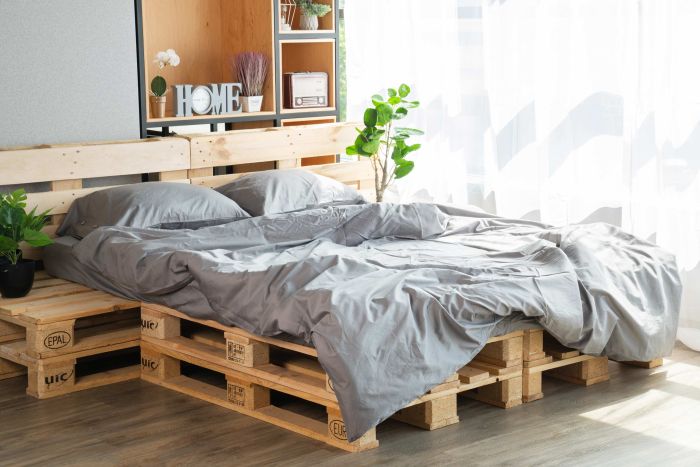 Duvet cover ARDESTO Mix&Match, 200x220cm, 100% cotton, sateen, gray