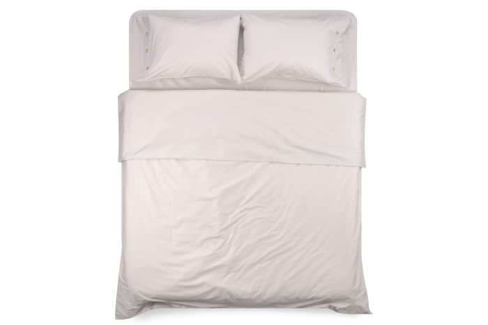 Duvet cover ARDESTO Mix&Match, 200x220cm, 100% cotton, sateen, ivory