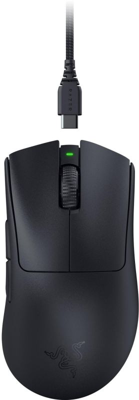 Мышь Razer Deathadder V3 Pro, USB-A/WL/BT, чёрный