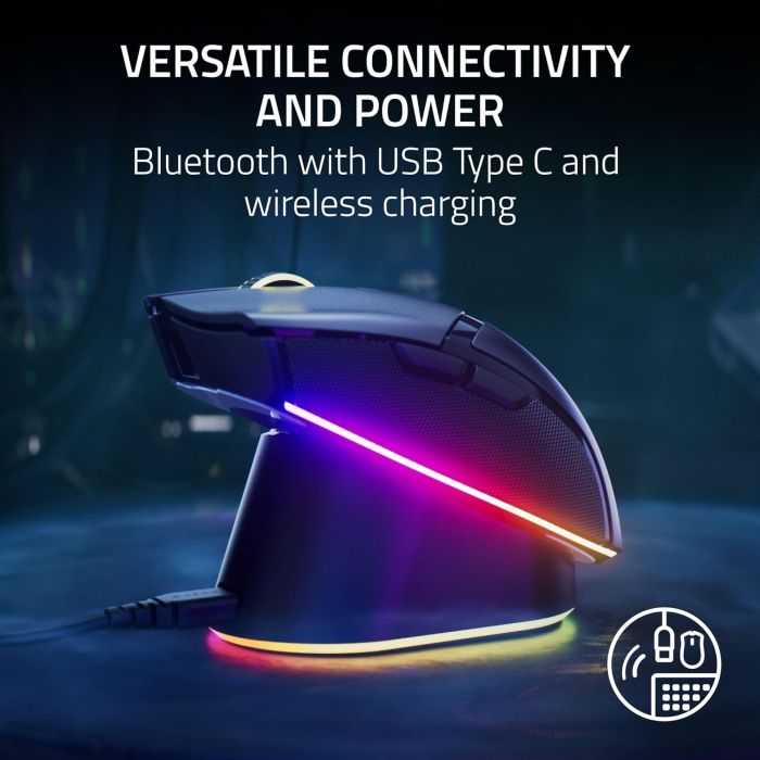 Razer Mouse Cobra Pro, RGB, USB-A/WL/BT, black