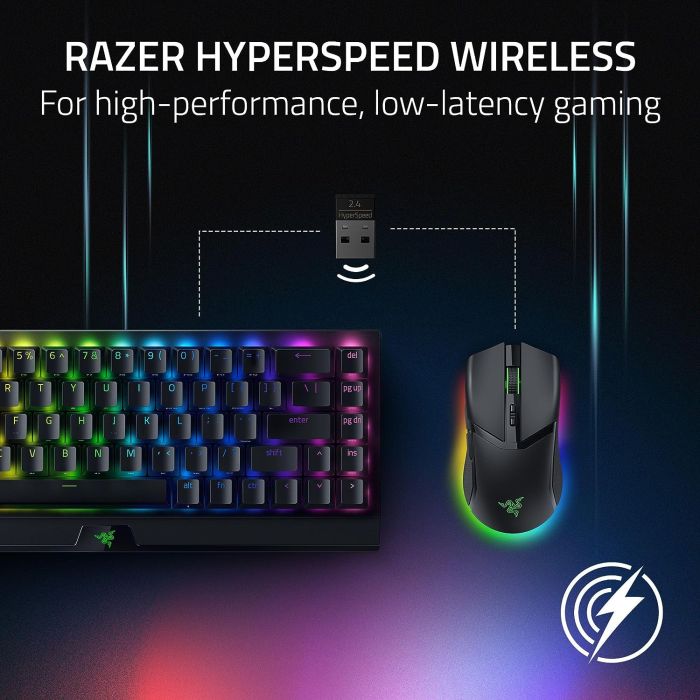 Razer Mouse Cobra Pro, RGB, USB-A/WL/BT, black