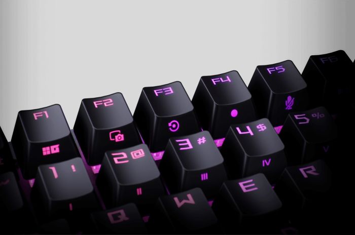 Клавіатура механічна ASUS ROG Strix Scope II, 105key, RX Red, USB-A, EN/RU/UK, RGB, чорний