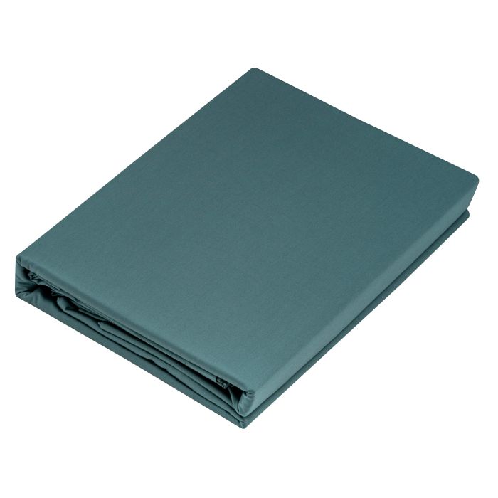 Fitted sheet ARDESTO Mix&Match Premium 180x200+30cm, 100% cotton, sateen, green