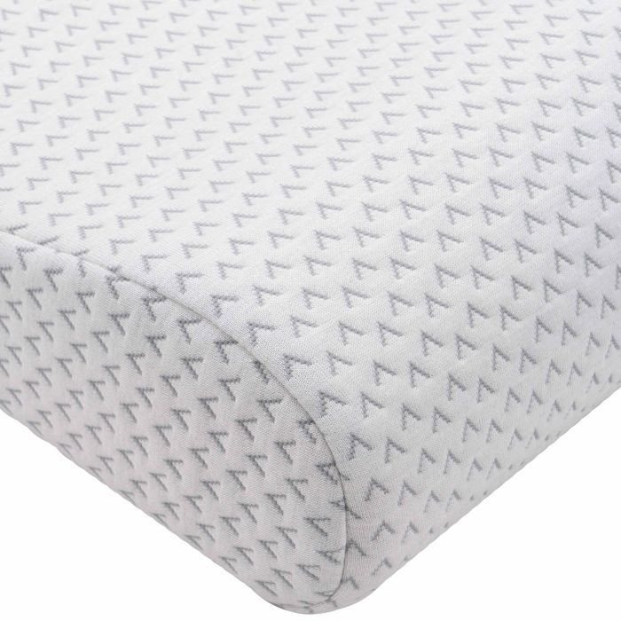 Подушка ортопедическая ARDESTO Sleepwell, 60х40х11/9см, волна, пена мемори, белый