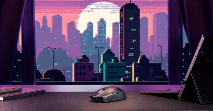 ASUS Mouse ROG Strix Impact III, RGB, WL/BT, black
