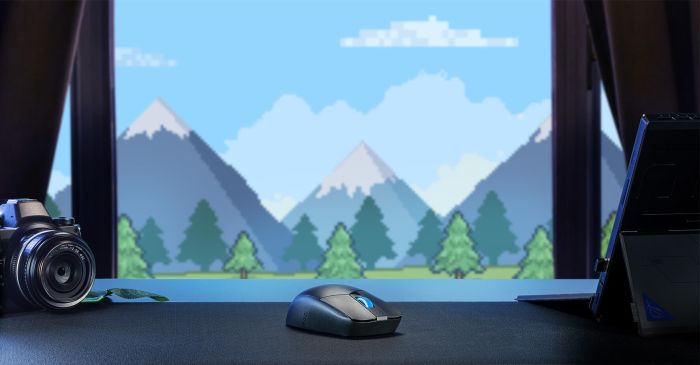 ASUS Mouse ROG Strix Impact III, RGB, WL/BT, black