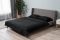 Flat sheet ARDESTO Mix&Match Premium 240x260cm, 100% cotton, sateen, black