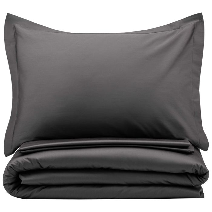 Підковдра ARDESTO Mix&Match Premium, 160х220см, 100% бавовна, сатин, сірий