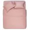 Fitted sheet ARDESTO Mix&Match Premium 180x200+30cm, 100% cotton, sateen, light pink