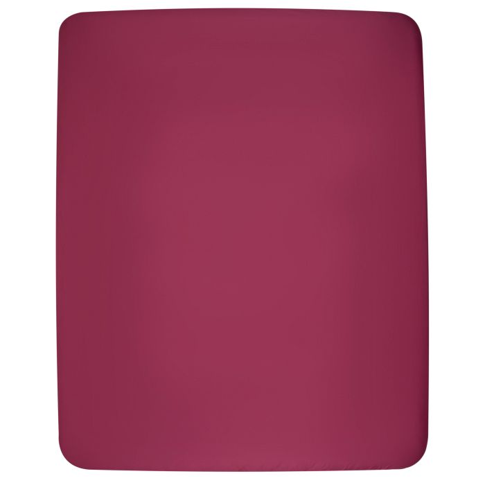 Простирадло на резинці ARDESTO Mix&Match, 180x200+30см, 100% бавовна, сатин, бордовий