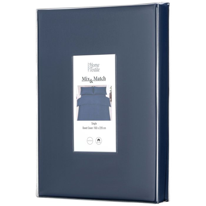 Підковдра ARDESTO Mix&Match, 160х220см, 100% бавовна, сатин, синій