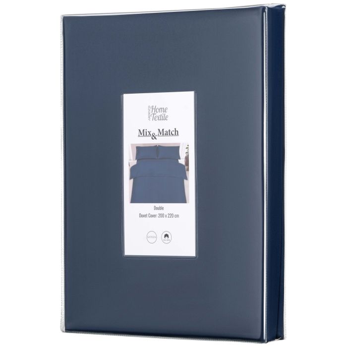 Підковдра ARDESTO Mix&Match, 200х220см, 100% бавовна, сатин, синій