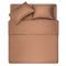 Duvet cover ARDESTO Mix&Match, 160x220cm, 100% cotton, sateen, brown