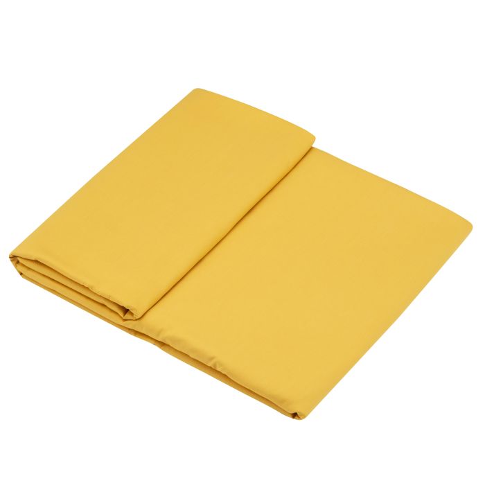 Flat sheet ARDESTO Mix&Match 180x240cm, 100% cotton, sateen, yellow