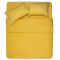 Flat sheet ARDESTO Mix&Match 240x260cm, 100% cotton, sateen, yellow
