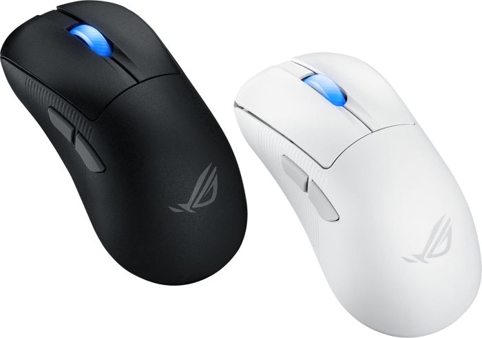 ASUS Mouse ROG Keris II Ace, RGB, USB-A/WL/BT, black