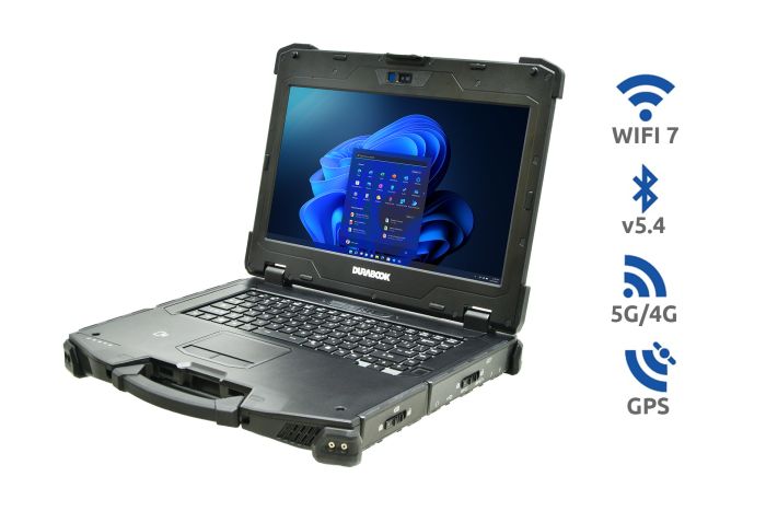 Ноутбук Durabook Z14 Basic 14" FHD Touch AG Intel i7-1165G7, 16GB, F512GB, UMA, LTE, Win11P