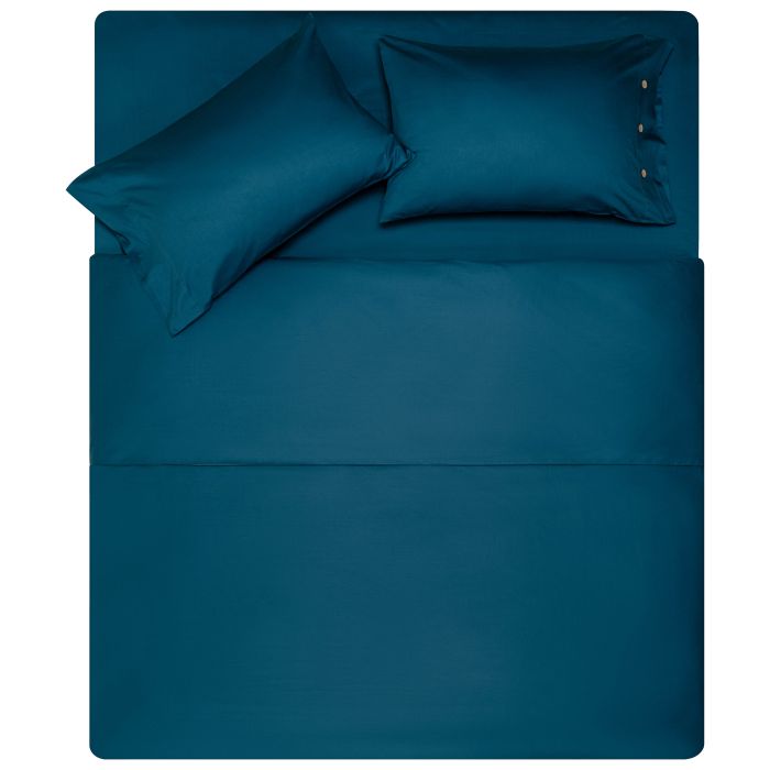 КПБ 1.5сп ARDESTO Mix&Match, пододеяльник 160х220см, простынь 180х240см, наволочки (2) 50х70см, 100% хлопок, сатин, синий